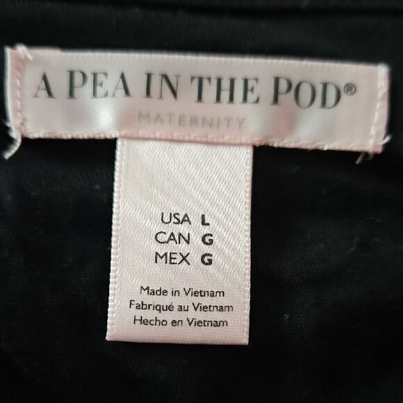 A Pea in the Pod Womens size L Babydoll Nursing Cami Black Lace Boho Whimsigoth - Picture 8 of 8